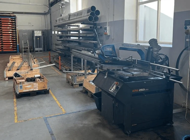 Strefa cięcia rur i profili